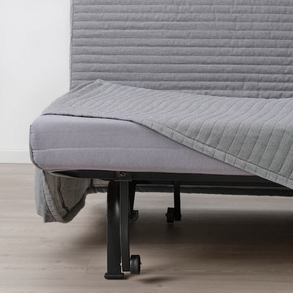 LYCKSELE LÖVÅS 2 seater sofa bed - Knisa light grey , - best price from Maltashopper.com 09387035