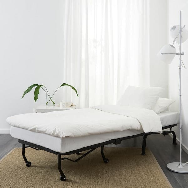 LYCKSELE LÖVÅS Bed chair - Light grey Knisa , - best price from Maltashopper.com 69386976