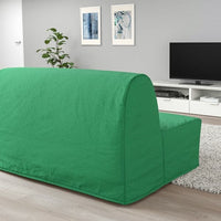 LYCKSELE MURBO 2-seater sofa bed - Vansbro green alive , - best price from Maltashopper.com 89387121