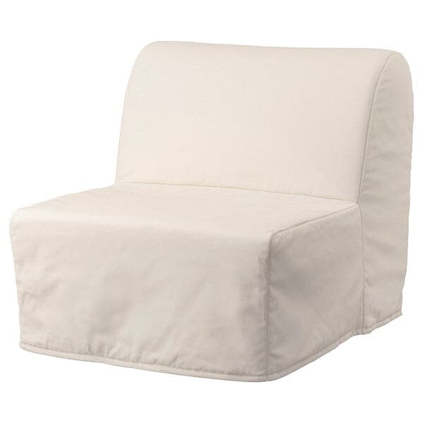 LYCKSELE MURBO Armchair Bed - Natural Ransta ,