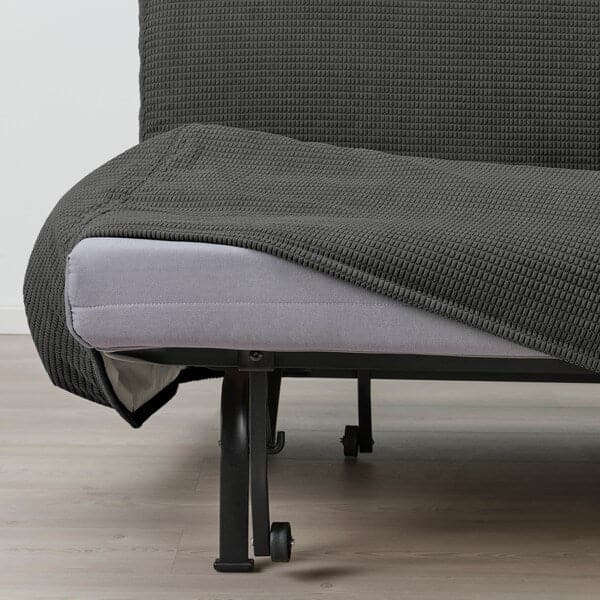 LYCKSELE MURBO Bed Chair - Dark Grey Vansbro , - best price from Maltashopper.com 49387000