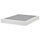 LYNGÖR slatted mattress base, white, 140x200 cm