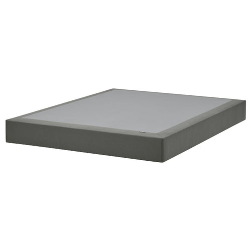 LYNGÖR - Slatted base for mattress, dark grey,140x200 cm