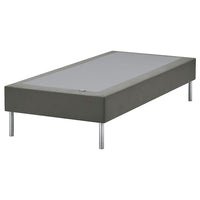 LYNGÖR - Base for slatted mattress/legs, dark grey,90x200 cm - best price from Maltashopper.com 49554414