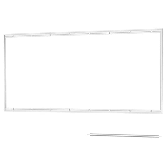 Ikea LYSEKIL - Rail for wall panel, aluminium, 120 cm