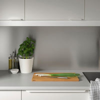 LYSEKIL - Wall panel, double sided brushed copper effect/stainless steel, 119.6x55 cm - best price from Maltashopper.com 30482974