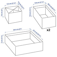 LYSMASK - Box, set of 4, patterned/multicolour - best price from Maltashopper.com 10523292