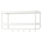 MACKAPÄR hat and coat rack, white, 78 cm