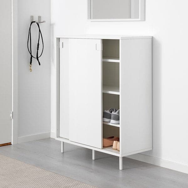 MACKAPÄR - Shoe cabinet/storage, white