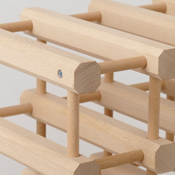 MAGNETISK - 12-bottle wine rack, solid wood - best price from Maltashopper.com 50514115