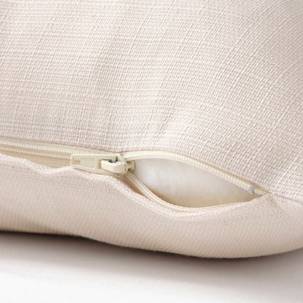 MAJBRÄKEN - Cushion cover, light grey-beige, 50x50 cm - best price from Maltashopper.com 40495235