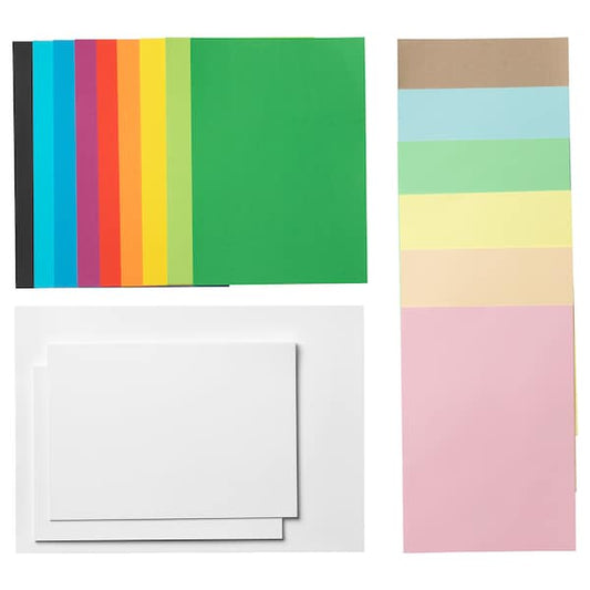 Ikea MÅLA - Paper, mixed colours/mixed sizes