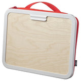MÅLA portable drawing case, red, 35x27 cm