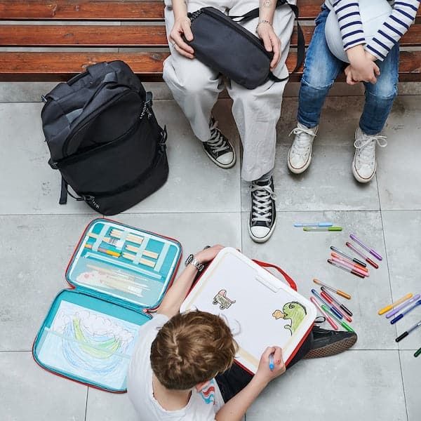 MÅLA - Portable drawing case, red - Premium Baby & Toddler from Ikea - Just €12.99! Shop now at Maltashopper.com