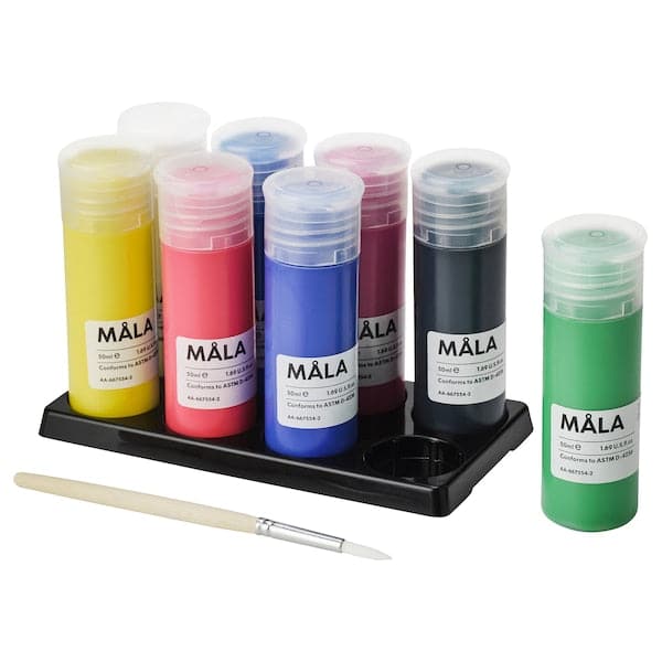 MÅLA - Paint, mixed colours