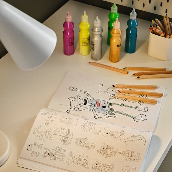 Ikea MÅLA - Fluorescent/glitter paint, mixed colours