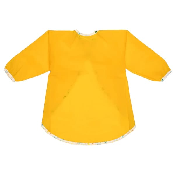 MÅLA - Apron with long sleeves, yellow - best price from Maltashopper.com 30485350