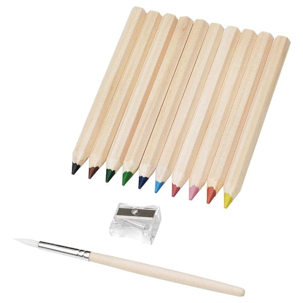 MÅLA - Coloured pencil, mixed colours