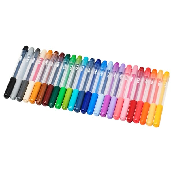 MÅLA - Felt-tip pen, mixed colours - best price from Maltashopper.com 70456591