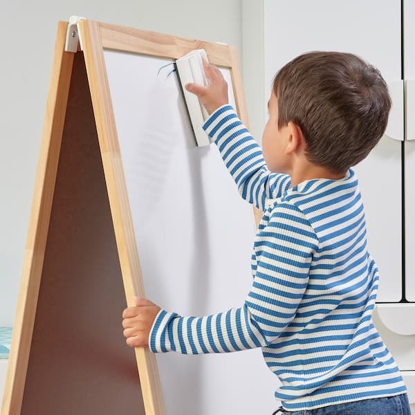 MÅLA - Whiteboard pen with holder/eraser, mixed colours - best price from Maltashopper.com 50456592