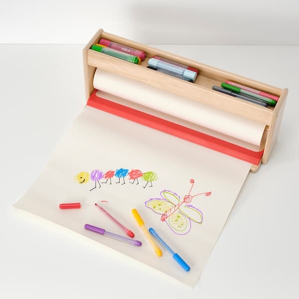 Ikea MÅLA - Paper roll holder with storage