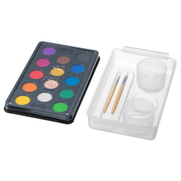 MÅLA - Watercolour box, mixed colours - Premium Baby & Toddler from Ikea - Just €10.99! Shop now at Maltashopper.com