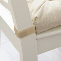 MALINDA Chair cushion - light beige 40/35x38x7 cm , 40/35x38x7 cm - best price from Maltashopper.com 10209202