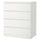 MALM - MALM Chest of 4 drawers, white, 80x100 cm