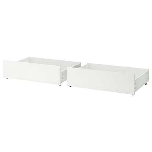 MALM - Bed storage box for high bed frame, white, 200 cm