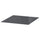 MALM - Glass top, transparent grey, 40x48 cm