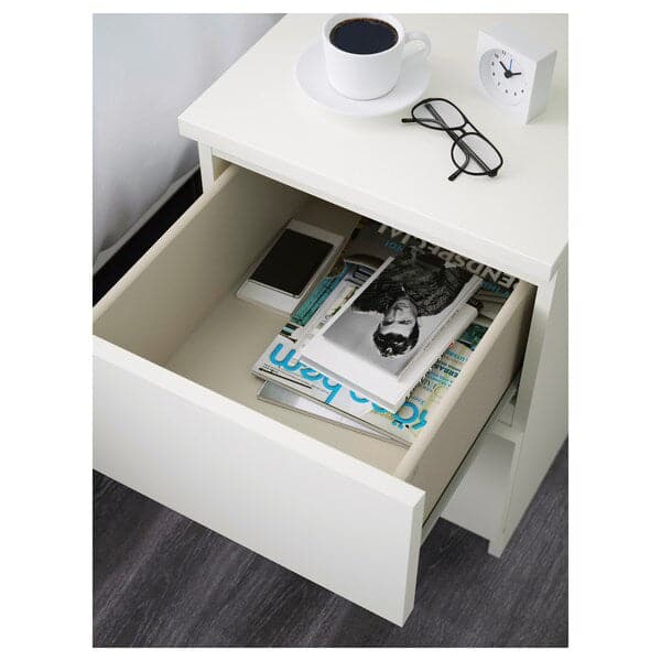 MALM - Bedroom furniture, set of 3, white - best price from Maltashopper.com 49483412