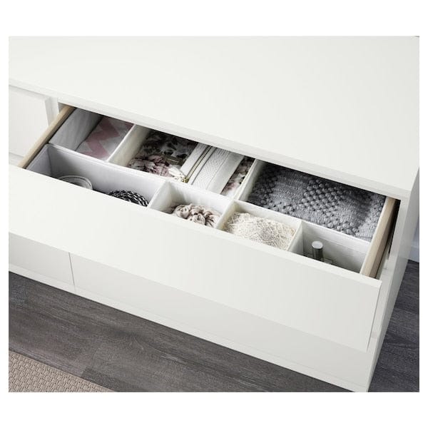 Ikea MALM - Bedroom furniture, set of 4, white, 180x200 cm