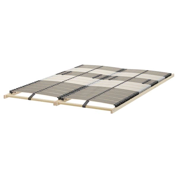 MALM Tall bed structure/4 containers - white/Leirsund 180x200 cm - best price from Maltashopper.com 99019920