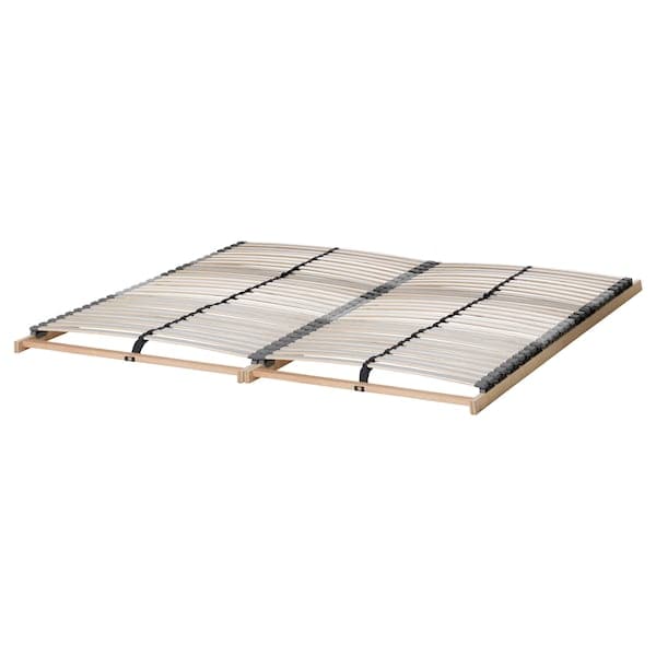 Ikea MALM Tall bed structure - white/Lönset 140x200 cm , 140x200 cm