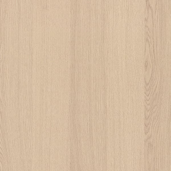 Ikea MALM High bed frame, mord white oak veneer/Lindbåden, 180x200 cm