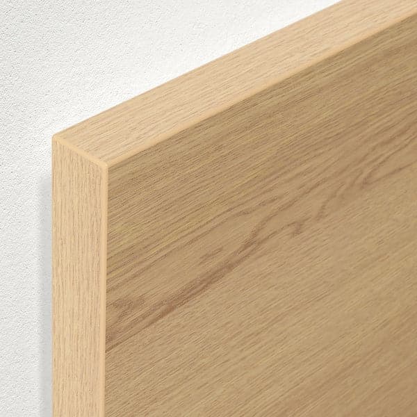 Ikea MALM Bed structure with container - veneered white mord oak 140x200 cm ,