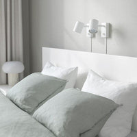 MALM - Bed frame with mattress, white/Åbygda rigid, , 140x200 cm - Premium  from Ikea - Just €660.99! Shop now at Maltashopper.com