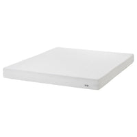 MALM - Bed frame with mattress, white/Åbygda semi-rigid, , 160x200 cm - best price from Maltashopper.com 59544778