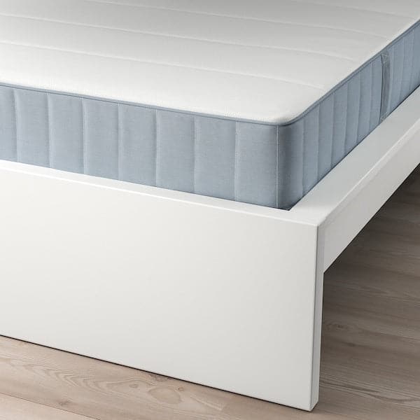Ikea MALM - Bed frame with mattress, white/Vesteröy extra-rigid, , 160x200 cm