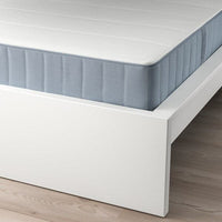 MALM - Bed frame with mattress, white/Vesteröy extra-rigid, , 90x200 cm - best price from Maltashopper.com 69544645