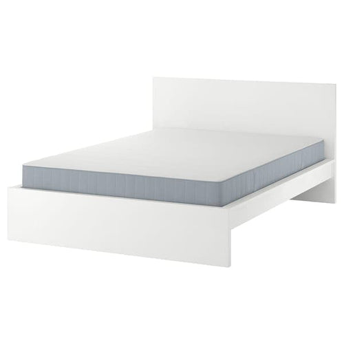 MALM - Bed frame with mattress, white/Vesteröy rigid, , 140x200 cm