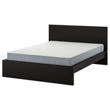 MALM bed frame with mattress, black-brown/Vesteröy extra firm, 160x200 cm