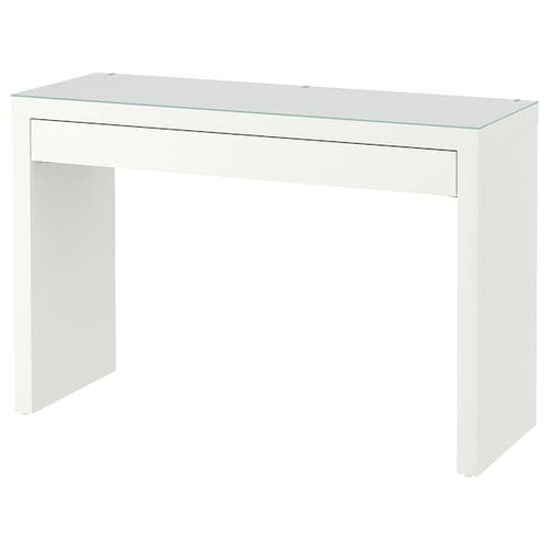 MALM dressing table, white, 120x41 cm
