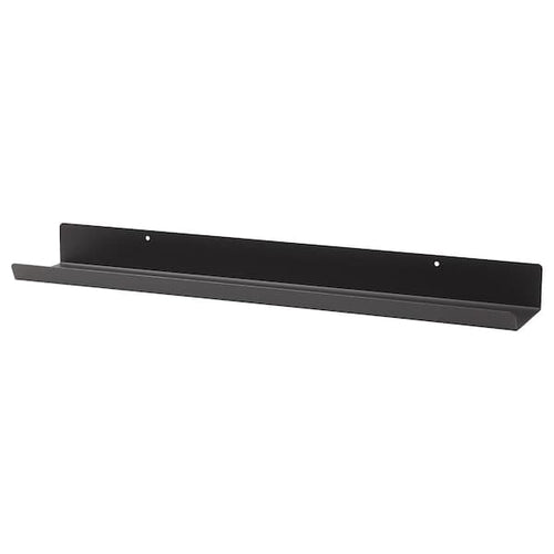 MALMBÄCK - Display shelf, dark grey, 60 cm
