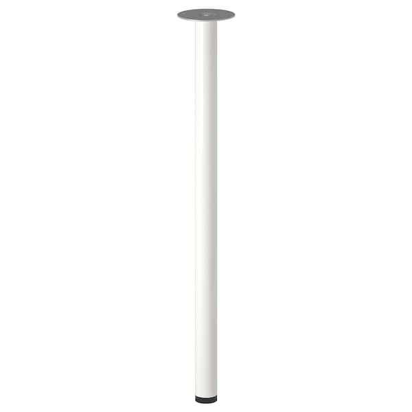 MÅLSKYTT / ADILS - Desk, birch/white, 140x60 cm - best price from Maltashopper.com 29417748