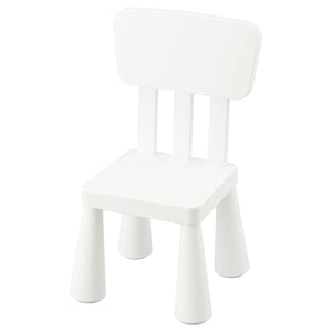 Ikea MAMMUT - Children's chair, in/outdoor/white