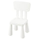 MAMMUT children's chair, in/outdoor/white, 39x67x36 cm