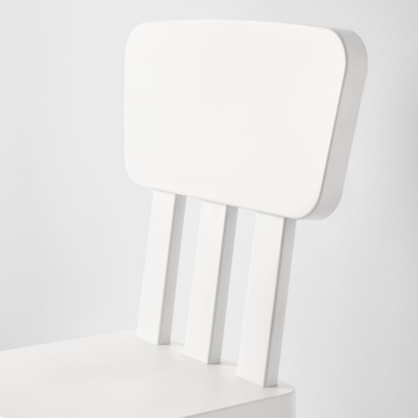 Ikea MAMMUT - Children's chair, in/outdoor/white
