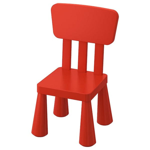 MAMMUT - Children's chair, in/outdoor/red