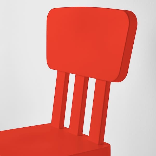 MAMMUT - Children's chair, in/outdoor/red